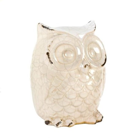 Eastwind Gifts 10015684 Distressed Owl Figurine